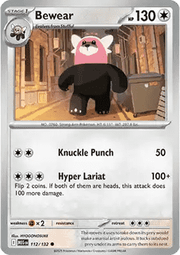Mega Evolution 112/132 Bewear