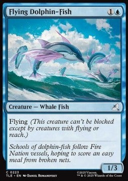 Avatar The Last Airbender Eternal 0223 Flying Dolphin-Fish