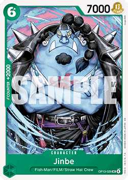 Carrying on his Will OP13-029 Jinbe