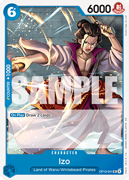 Carrying on his Will OP13-041 Izo