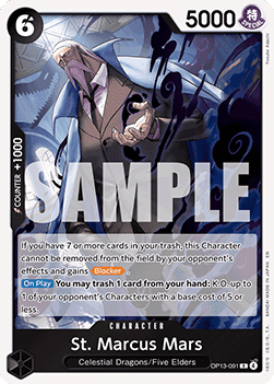 Carrying on his Will OP13-091 St. Marcus Mars (Foil)