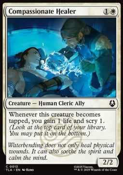 Avatar The Last Airbender 0013 Compassionate Healer (Foil)