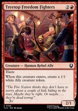 Avatar The Last Airbender 0156 Treetop Freedom Fighters