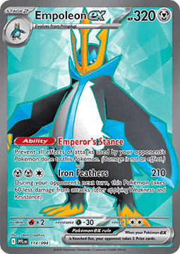 Phantasmal Flames 114/094 Empoleon ex