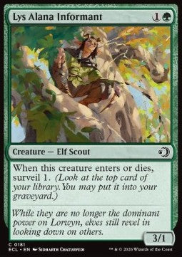 Lorwyn Eclipsed 0181 Lys Alana Informant