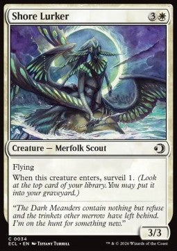 Lorwyn Eclipsed 0034 Shore Lurker (Foil)