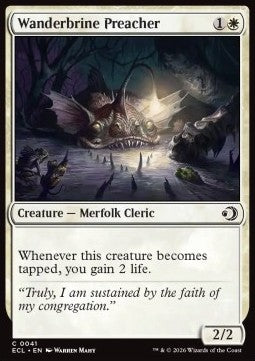 Lorwyn Eclipsed 0041 Wanderbrine Preacher