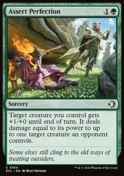 Lorwyn Eclipsed 0164 Assert Perfection (Foil)