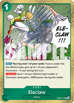 The Azure Sea's Seven EB04-019 Eleclaw (Foil)