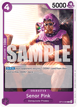 The Azure Sea's Seven OP14-065 Senor Pink