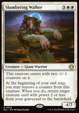 Lorwyn Eclipsed 0035 Slumbering Walker (Foil)
