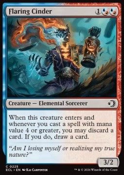 Lorwyn Eclipsed 0225 Flaring Cinder