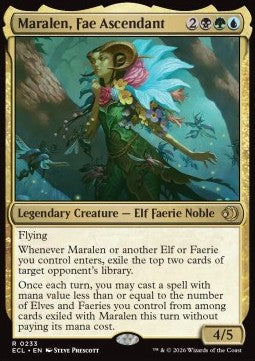 Lorwyn Eclipsed 0233 Maralen, Fae Ascendant (Foil)