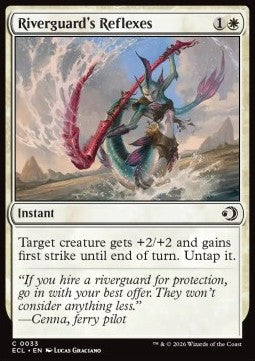 Lorwyn Eclipsed 0033 Riverguard's Reflexes