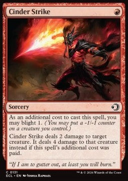 Lorwyn Eclipsed 0131 Cinder Strike