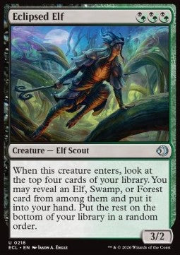 Lorwyn Eclipsed 0218 Eclipsed Elf