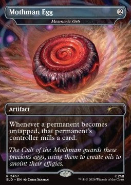Magic: The Gathering Secret Lair 2457 Mothman Egg (Mesmeric Orb)