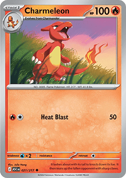 Ascended Heroes 021/217 Charmeleon