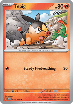 Ascended Heroes 029/217 Tepig