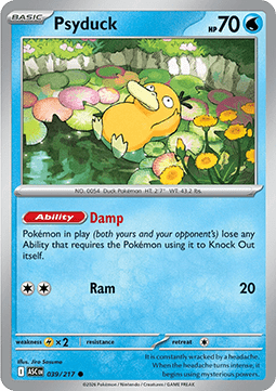 Ascended Heroes 039/217 Psyduck