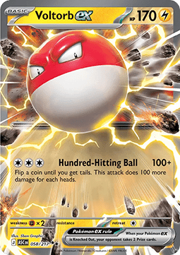 Ascended Heroes 058/217 Voltorb ex