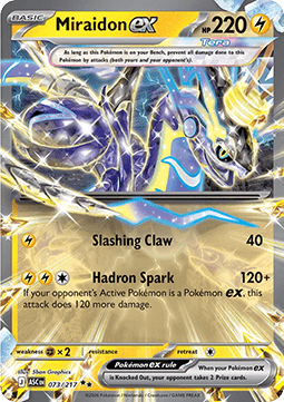 Ascended Heroes 073/217 Miraidon ex