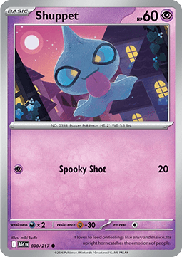 Ascended Heroes 090/217 Shuppet