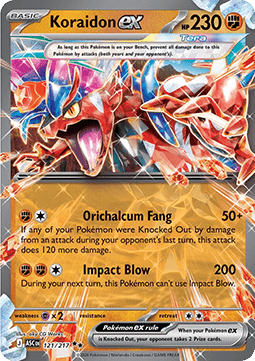 Ascended Heroes 121/217 Koraidon ex