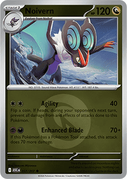 Ascended Heroes 157/217 Noivern (Reverse Holo Energy)