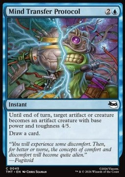 Teenage Mutant Ninja Turtles 0045 Mind Transfer Protocol