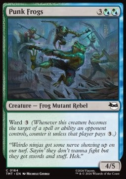 Teenage Mutant Ninja Turtles 0164 Punk Frogs (Foil)