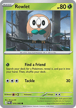 Perfect Order 010/088 Rowlet