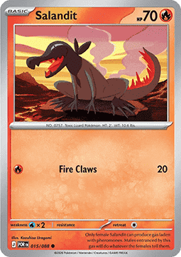 Perfect Order 015/088 Salandit (Reverse Holo)
