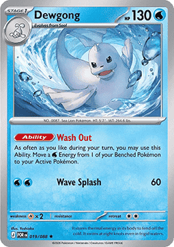 Perfect Order 019/088 Dewgong (Reverse Holo)