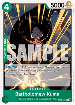 Adventure on Kami's Island OP15-029 Bartholomew Kuma