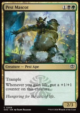Secrets of Strixhaven 0209 Pest Mascot