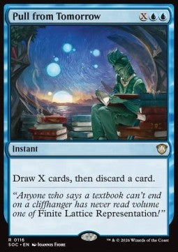 Secrets of Strixhaven Commander 0116 Pull from Tomorrow