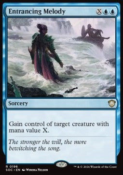 Secrets of Strixhaven Commander 0196 Entrancing Melody