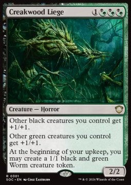 Secrets of Strixhaven Commander 0301 Creakwood Liege