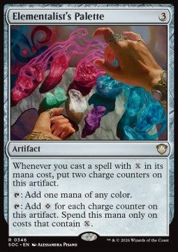 Secrets of Strixhaven Commander 0346 Elementalist's Palette