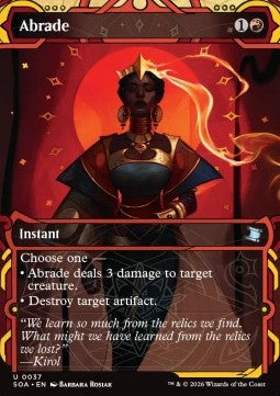 Secrets of Strixhaven Mystical Archives 0037 Abrade