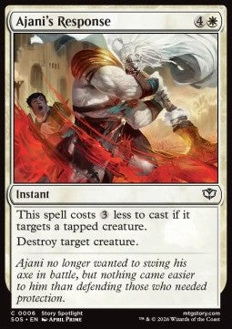 Secrets of Strixhaven 0006 Ajani's Response (Foil)