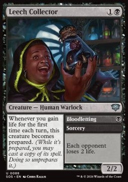 Secrets of Strixhaven 0088 Leech Collector//Bloodletting