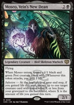 Secrets of Strixhaven 0091 Moseo, Vein's New Dean (Foil)