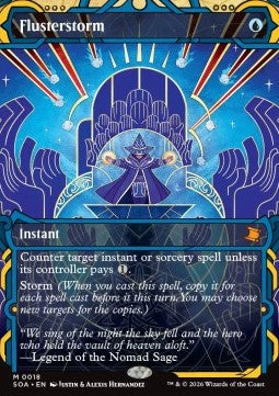Secrets of Strixhaven Mystical Archives 0018 Flusterstorm