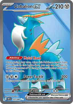 Chaos Rising 103/086 Cobalion ex
