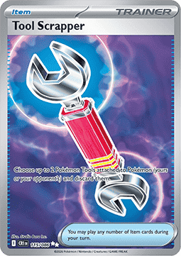 Chaos Rising 115/086 Tool Scrapper