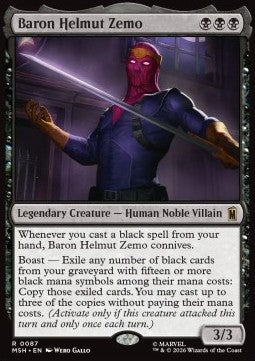 Marvel Super Heroes 0087 Baron Helmut Zemo