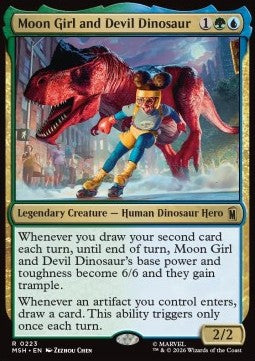 Marvel Super Heroes 0223 Moon Girl and Devil Dinosaur