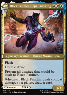 Marvel Super Heroes 0219 King T'Challa//Black Panther, Hope Enduring